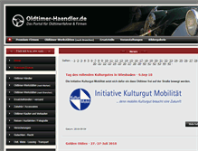 Tablet Screenshot of oldtimer-haendler.de